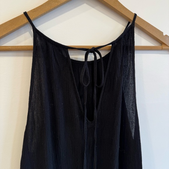 ASOS Black Sleeveless Camisole with Tie Back - Picture 3 of 5